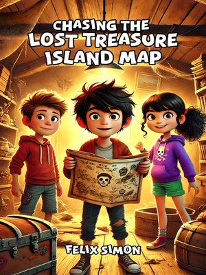 cover image of Chasing the Lost Treasure Island Map